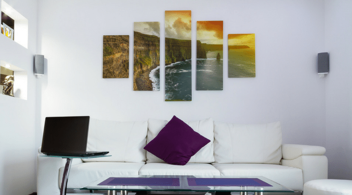 Photo Tip: Use canvas prints to showcase photos. | ThePhotoOrganizers.com