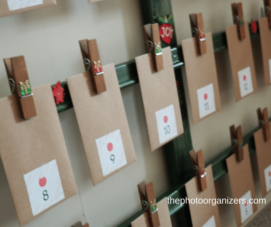 Create a Photo Advent Calendar for your loved one this holiday season. #memories