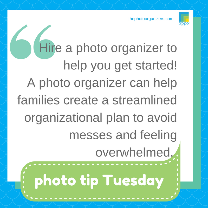 Photo Tip: Hire a Professional Organizer | ThePhotoOrganizers.com