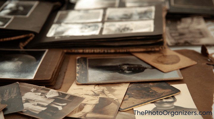 After A Death: How To Make The Process of Going Through Your Parents' Photos Easier | ThePhotoOrganizers.com