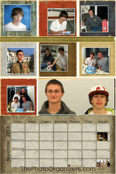 Vintage Photo Calendars: Create Memorable Gifts with Your Old Pictures | ThePhotoOrganizers.com