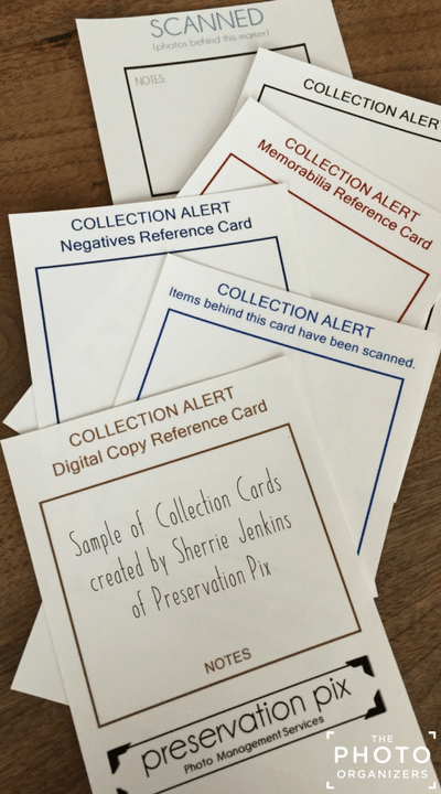 Collection Cross-Referencing: How and What to Use Collection Cards to Unify a Memory Collection | ThePhotoOrganizers.com
