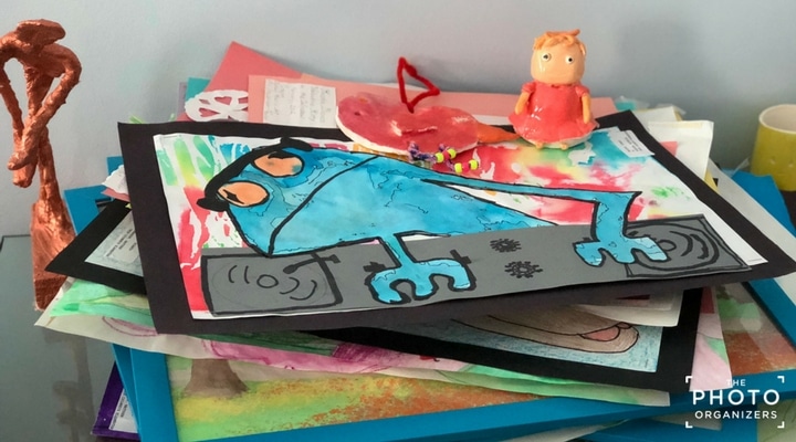 Simple & Fun Ways To Organize Your Children's Artwork | ThePhotoOrganizers.com