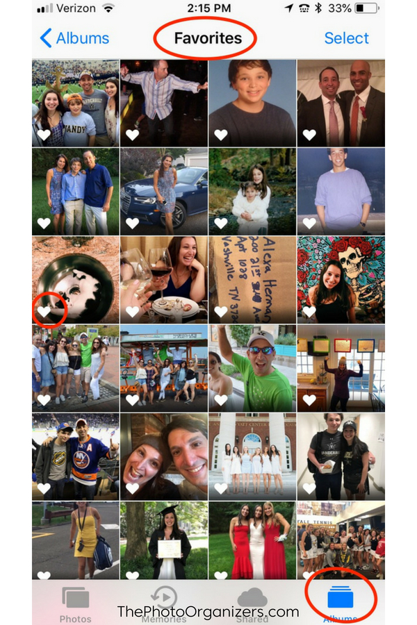 8 Time Savers to Find Photos On Your iPhone | ThePhotoOrganizers.com