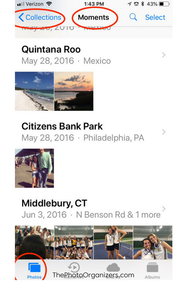 8 Time Savers to Find Photos On Your iPhone | ThePhotoOrganizers.com