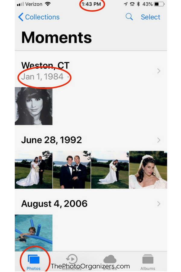 8 Time Savers to Find Photos On Your iPhone | ThePhotoOrganizers.com