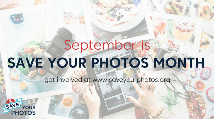 September is Save Your Photos Month | ThePhotoOrganizers.com
