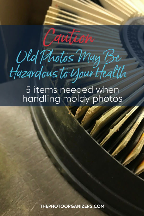 Caution: Old Photos May Be Hazardous to Your Health: 5 items needed when handling moldy photos | ThePhotoOrganizers.com
