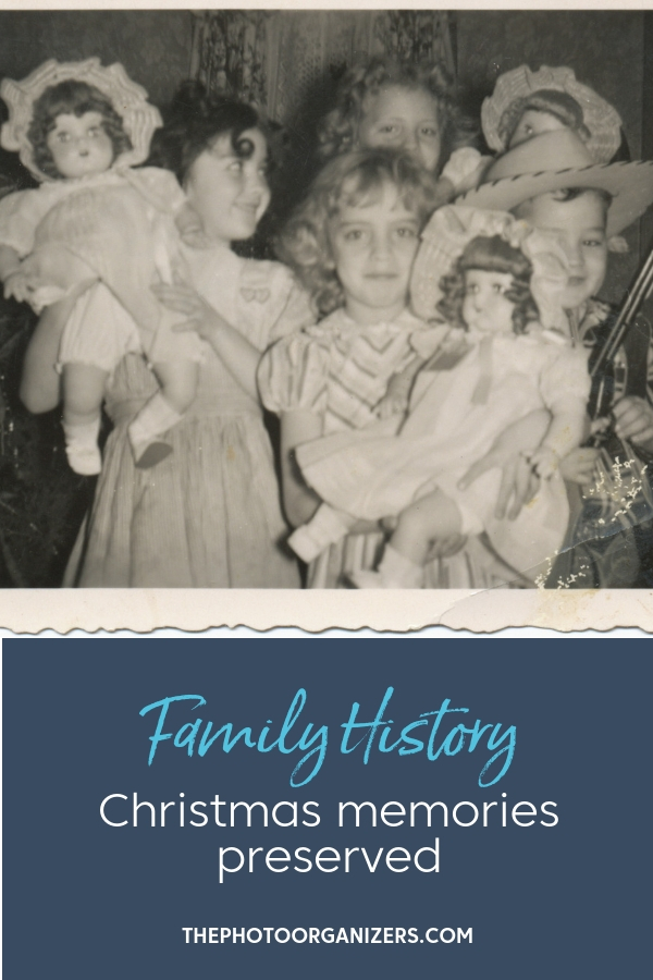 Family History: Christmas Memories Preserved | ThePhotoOrganizers.com