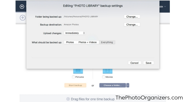 Amazon Cloud Backup: Features and How To Get Started | ThePhotoOrganizers.com